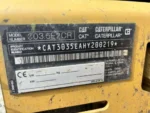 Mini pelle CATERPILLAR 303.5E CR – occasion – Image 2
