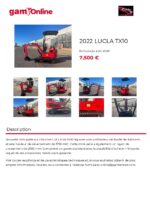 Mini pelle LUCLA TX10 – occasion – Image 18
