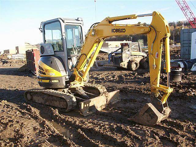 2009-KOBELCO-SK35SR-004 Mini-pelle d’occasion Kobelco SK35SR-5 (2009) – 3,7T – Moteur Yanmar 21,2 kW – Image 1