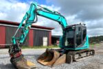 Mini-pelle Kobelco SK75SR-3E (2016) – 7,5T – Occasion