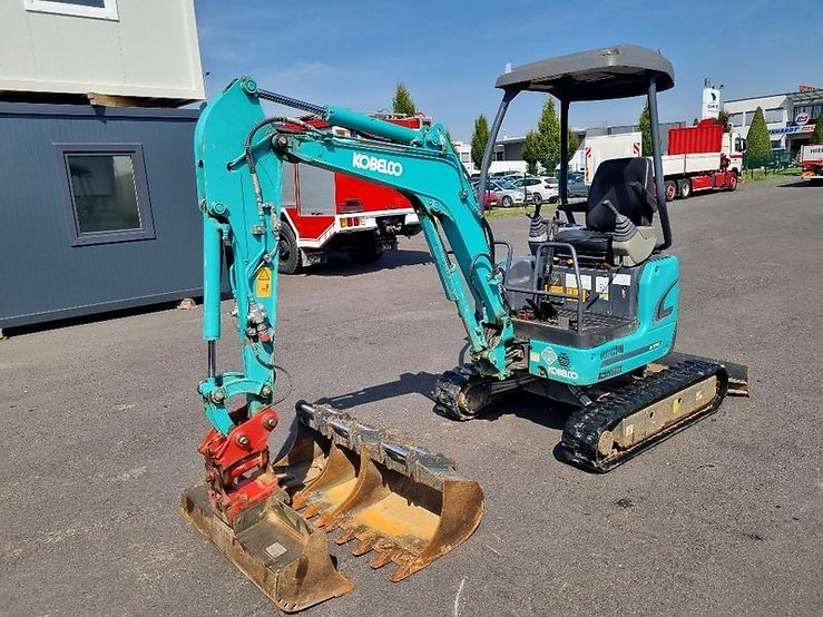 Kobelco-SK17-008 Kobelco SK17 SR-3 (2018) – Mini Pelle 1,7T – 800 h – Compacte – Image 1