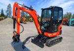 Kubota KX019-4 (2022) – Mini-Pelle 1,9T – 10 h – État Neuf