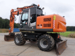 Pelle sur pneus Hitachi ZX140W 2008 – 14,7T – 5410h – Occasion – Image 2