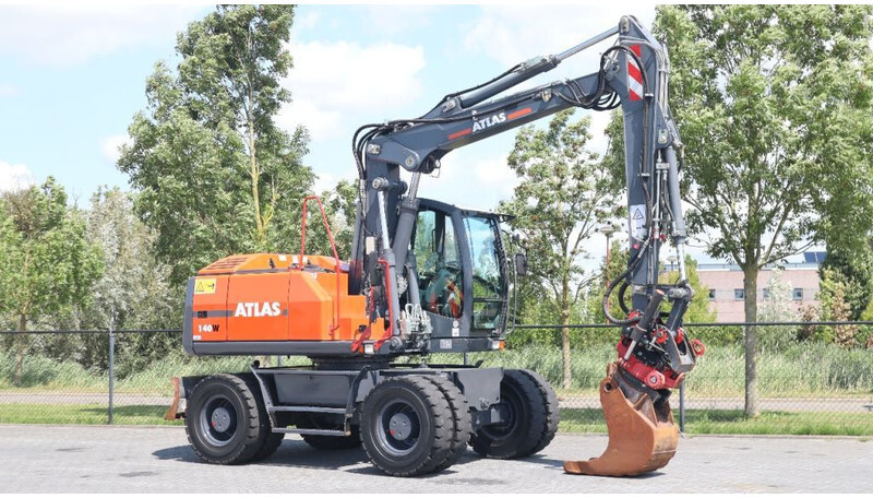 Pelle-Atlas-140W-1-03 Pelle sur pneus Atlas 140W 2014 – 14T – 4604h – Occasion – Image 1