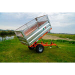 Remorque Basculante Boxer HT12 – Hydraulique, 150×90 cm, Côtés Rabattables – Image 7