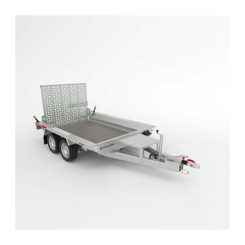 remorque-temared-builder-001-1 Remorque Porte-Engin Temared BUILDER 3 2615/2 S – 2,7T – PTAC 2700 kg – Image 1